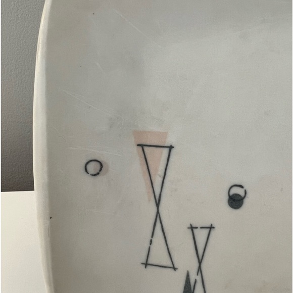 Vintage Harmony plastic salad plate “Talk of the Town” melmac - Picture 4 of 5